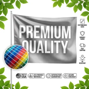 Custom Design Flag Banners OEM ODM Custom Printed Polyester 3×5 ft Advertising High Quality for Business Low Price Popular Y