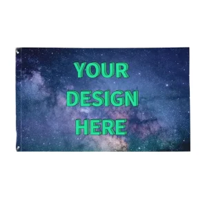 Custom Digital Polyester 3×5 FT Design Your Own Logo Image Text Bedroom Wall Decor Business Activities Outdoor Advertising Flags