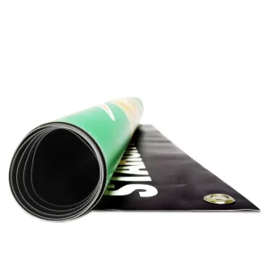 Custom Event Banner with Logo for Advertising Business Trade Shows and Festivals PVC or Polyester Material Custom Sizes