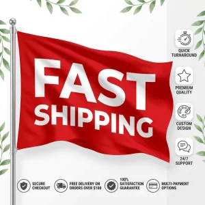 Custom Flag Banner OEM Manufacturer Custom Printed 3ft x 5ft Premium Polyester Outdoor Fast Shipping For Promotion Y