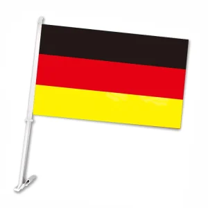 Custom Flying Style 12x18inches Polyester Country Car Flags Banner Digital Printing