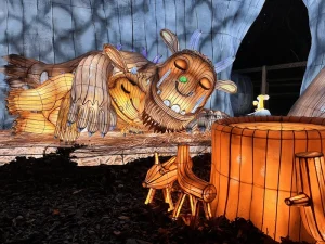Custom Graduation Ramadan LED Iron Animal Lanterns Outdoor Decorative Lighting for Festivals and Events
