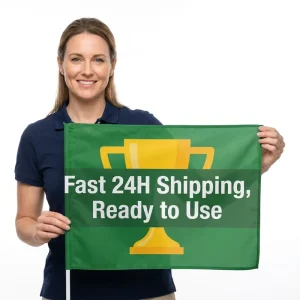 Custom Grand Opening Banners Waterproof Full Color Print for Business Branding Durable Polyester Fast Delivery