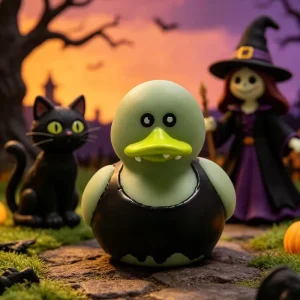 Custom Halloween Themed Rubber Ducks Dead Duck Toys Multi Style Soft Rubber Promotional Toys with Personalization