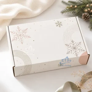 Custom Holiday Corrugated Mailer Box Christmas Gift Packaging Box for Ecommerce and Orders