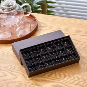 Custom Insert Luxury Truffle Chocolate Box High End Christmas Chocolate Gift Box For Present