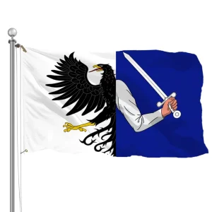Custom Ireland Connacht Flag 3x5ft Digital Printed Provincial Polyester Banner for Heritage Festival Decor
