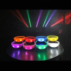 Custom LED Wristbands Music Festival Decoration Led Bracelets for Concerts Live House Bracelets LED Wristbands Events