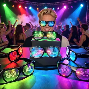 Custom Led Glasses Party Sunglasses Concert Festival Christmas Glasses