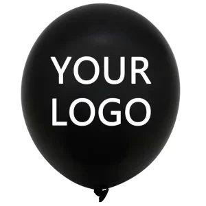 Custom Logo 10-12 Inch Printed Latex Unisex Balloons Promotional Personalized Single Item Christmas Advertising