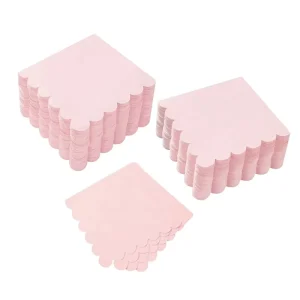 Custom Logo 23x23cm Cocktail Napkins 2-Ply 16gsm Eco-Friendly Beverage Napkin for Wedding Party & Cafe Premium Virgin