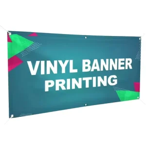 Custom Logo Advertising Vinyl Banner Signs Full Color Digital Printing Weather Resistant Wall Hanging for Walk Run Events