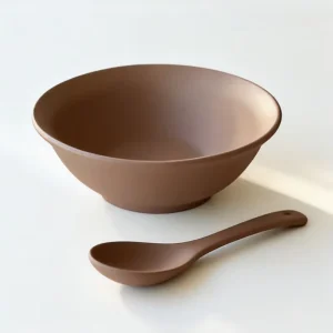 Custom Logo Compostable Disposable Wheat Straw Bowls for Wedding Camping Events