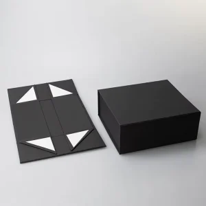 Custom Logo Rigid Paperboard Hard Gift Box Packaging Luxury Folding Magnetic Gift Box With Magnetic Lid