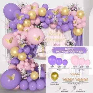 Custom Logo Round Latex Balloon Set Party Decorations