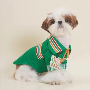 Custom Luxury Cotton 711 Cashier Role Play Pet Outfit Dog Costume Bulk Orders for Dogs Cats