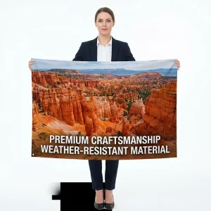 Custom Mesh Banners UV Resistant Full Color Digital Printing for Real Estate Listing Premium Polyester Any Logo Design Y