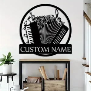 Custom Metal Signage Plaque with Iron Art High Definition Finish for Home Office Decor