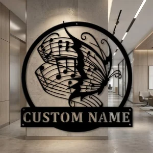 Custom Metal Wall Art Decor with Stainless Steel High Definition Finish for Home Office Decor