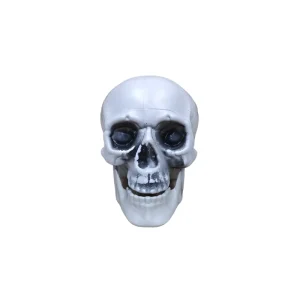 Custom Mini Plastic Skull Ornament Personalized Halloween Skull Sculpture for Halloween Party Home & Haunted House