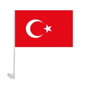 Custom Personalized Turkey Car Window Clip Flag 12×18 Polyester Boricua Bandera Parade National Day Events