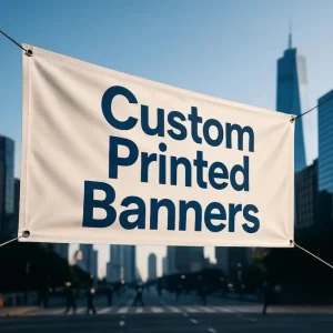 Custom Polyester Banners Customizable Polyester Multi Color Personalized Design Posters for Events Fundraisers Business Decor