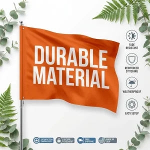 Custom Print Custom Flag Banner OEM ODM Manufacturer Printed Polyester 3’x5′ Event Free Sample for Promotion Popular Y