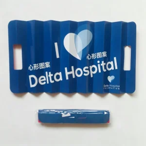 Custom Print Customized Logo Paper Clapper Banner Foldable Hand Noise Maker for Sports Events Charity Foundation Promotional