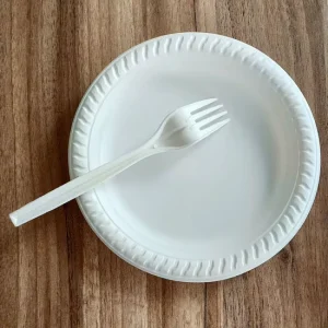 Custom Printed Disposable Round Paper Plate 9 10 Inch Paper Fast Food Takeout Christmas Tableware Tray Paper Party Plate