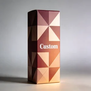 Custom Printed Waterproof Embossed Eco Friendly Cardboard Wine Gift Box for Corporate Presents