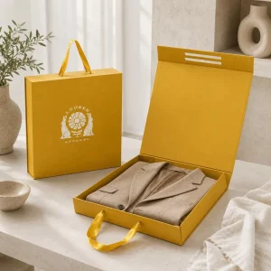 Custom Printing Logo Rigid Cardboard Magnet Packaging Boxes Luxury Magnetic Gift Box With Handle