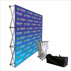 Custom Printing Your Design Pop Up Wall Banner With Display Stand