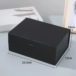Custom Recycled Materials Gift Boxes Thanksgiving Day Christmas Present Magnetic Large Holiday Packaging Four Color