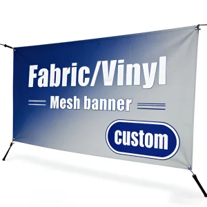 Custom Size Eco Friendly Vinyl Banner for Restaurant Sale Festival Promotion Campaign Factory Direct Supply