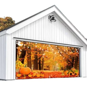 Custom Size Logo Polyester Outdoor Wall Hanging Porch Merry Christmas Happy Rectangle Decoration Car Garage Banner
