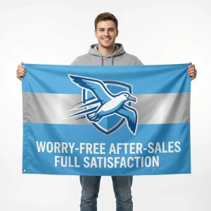 Custom Size Personalized Sports Team Banner Flags for Stadium Cheering Premium Polyester Dye Sublimation Printing Weatherproof Y