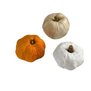 Custom Small Natural Jute Pumpkin Eco friendly Diwali Ramadan Christmas Gift Holiday Decoration Ornaments Party Decorations