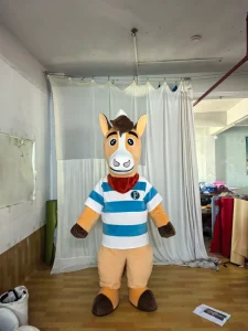 Custom Sportswear Mascot Costumes Horse Mascot Costumes Owl Cartoon Mascot Costume