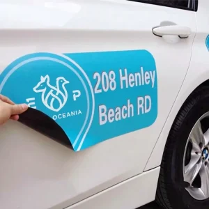 Custom UV Printing Outdoor Removable Car Bumper Magnetic Sticker Refrigerator Sticker for Car Refrigerator Decoration
