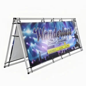 Custom Wall Banner With Digital and UV Printing for Business Events Festivals and Trade Show Displays