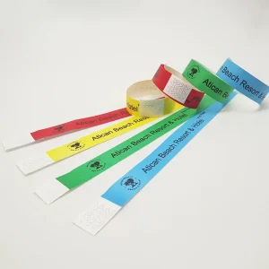 Custom Waterproof Logo Printed Concert Paper Wristband Festival DuPont Event Promotional Manufacturer Baby Wristband
