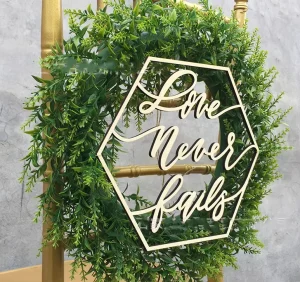 Custom Wedding Party Decoration Chair Decoration Wedding for Bride and Groom