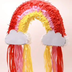 Customizable Exquisite Rainbow Pinata for Kids’ Party Decorations for Graduation Thanksgiving Valentine’s Day Father’s Day