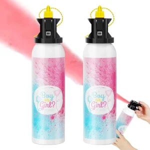 Customizable Gender Reveal Fire Extinguisher Pink Smoke Spray 100% Biodegradable Durable Plastic Outdoor Use Party Decorations