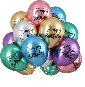 Customizable Kids Party Decoration Supplies Colorful Birthday Balloons Set for Kids Parties