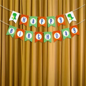 Customizable Paper Pennant Banner for Birthday Party Custom Size & Design Happy Birthday Decorations
