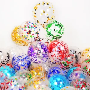 Customizable Paper Sequin Latex Balloon Confetti for Wedding & Birthday Party Decor for Christmas & Halloween Festivals