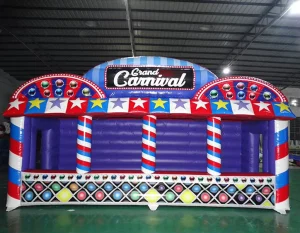 Customize Inflatable Carnival Booth for Outdoor Promotion Carnival Midway Game Show