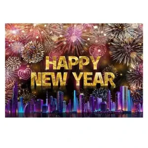 Customized Background Banner for New Year Festive Decoration for Party Decoration for Festival Celebration