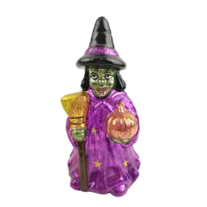 Customized Blown Glass Table Home Ornament Pumpkin Ghost Halloween Witch Pumpkin Light Decoration